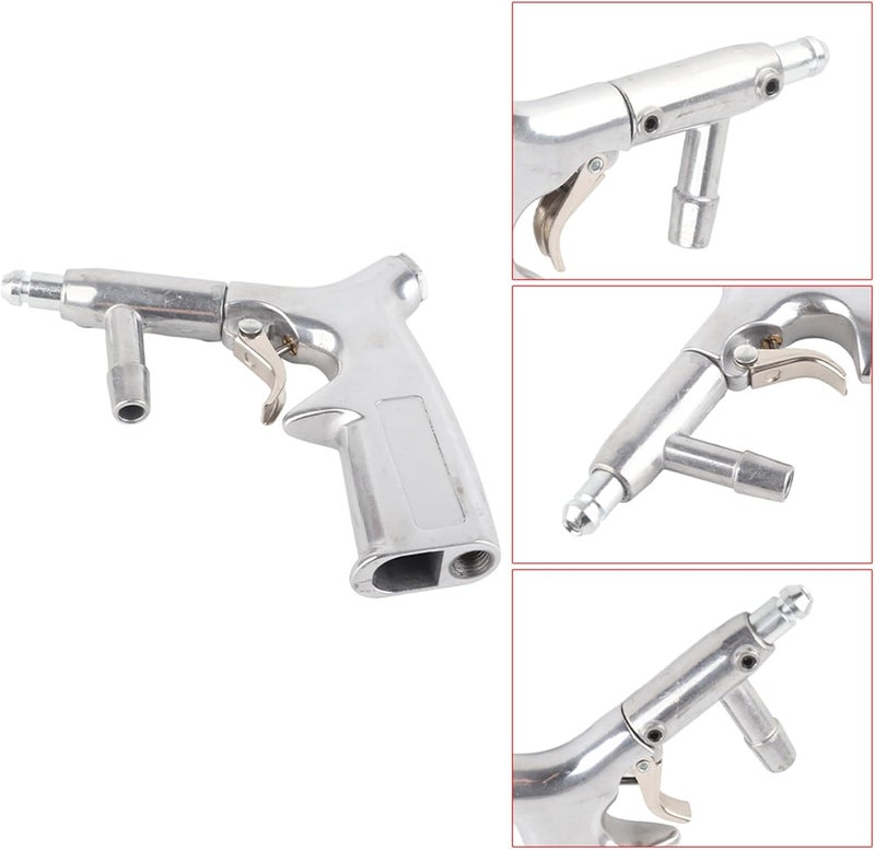 GOTOTOP Sand Blasters,Sandblaster Gun,Sand Gun Kit,Sandblasting Gun,60-120PSI Handheld Air Sand Sandblaster Spray Gun Cast Aluminum Blasting Machine - Image 4